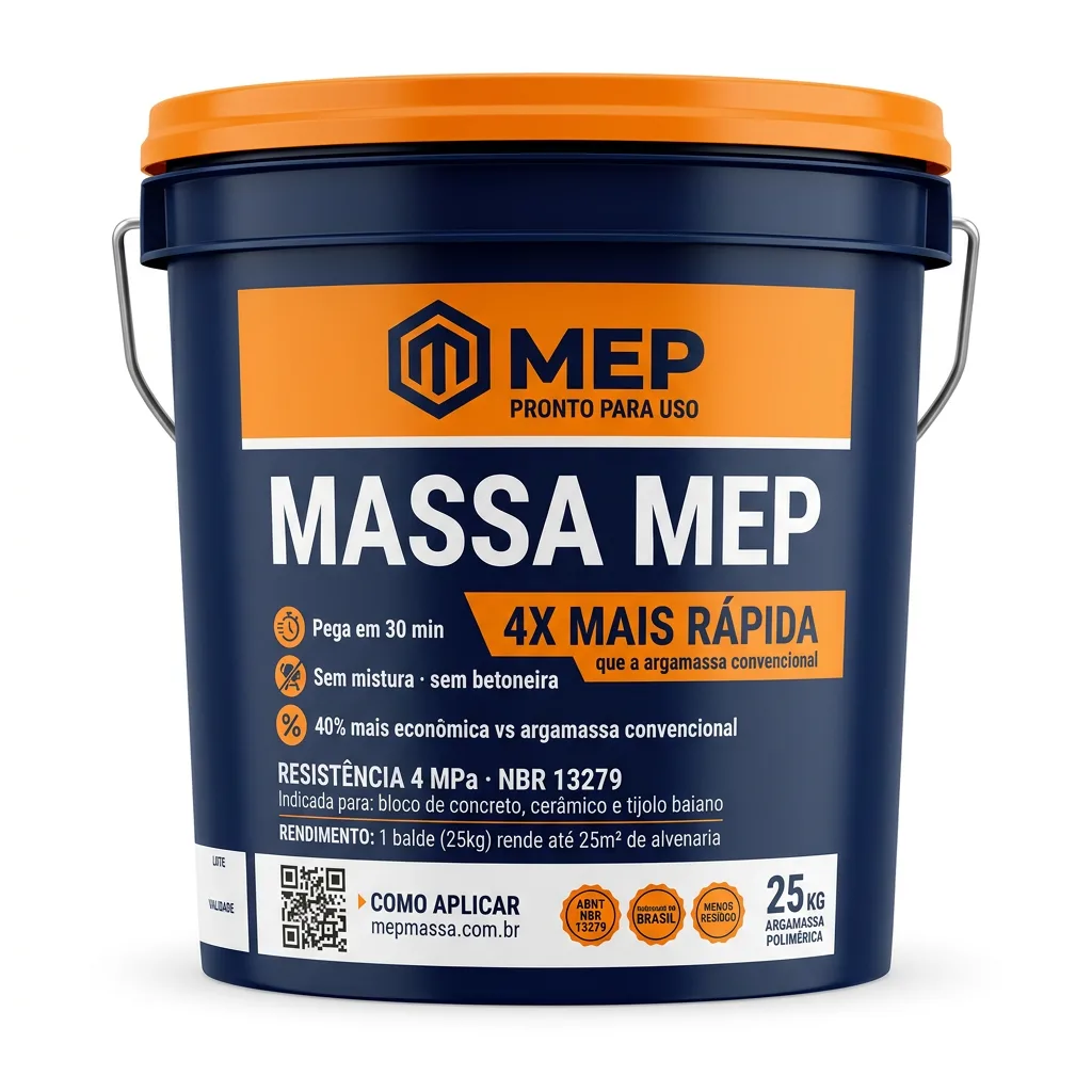 Massa MEP — Balde 25kg